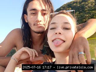 Real, intense couple. He’s tall, alternative, well-endowed. She’s a swe